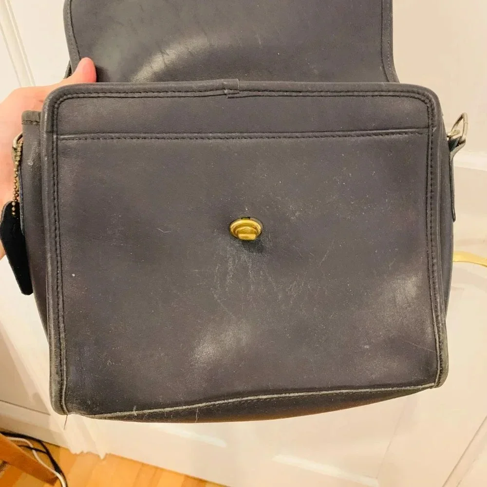 Women's Vintage Coach Should Bag Cross body Bag
